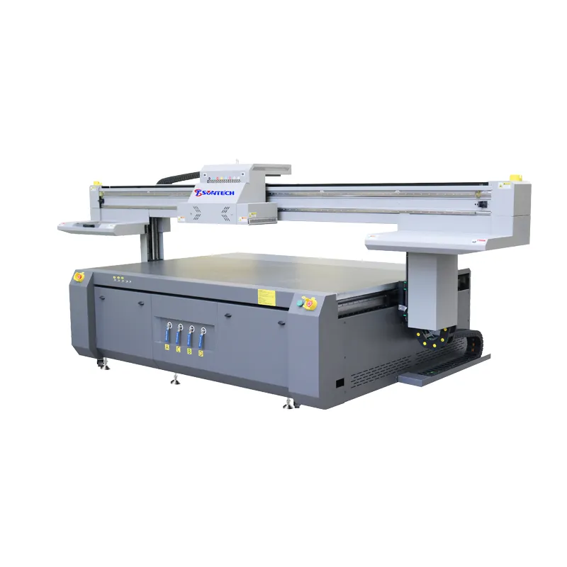 2513 UV Flatbed Printer High-Speed printing glass cardboard wood metal industrial large format printer for suitcase