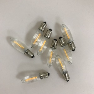 0.2W E10 köprü ampuller 8-55V için LED göstergesi mum ampul C6 Mini uyarı otomobil gösterge lambası genişlik sinyal lambası - Product Image 3