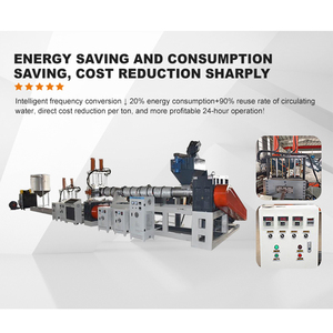 Direct Sale From Manufacturer PE PP Plastic Granulators Soft Films Pelletizing System for <strong>Recycling</strong> Washing Lines Scrap <strong>Reuse</strong> - Product Image 2