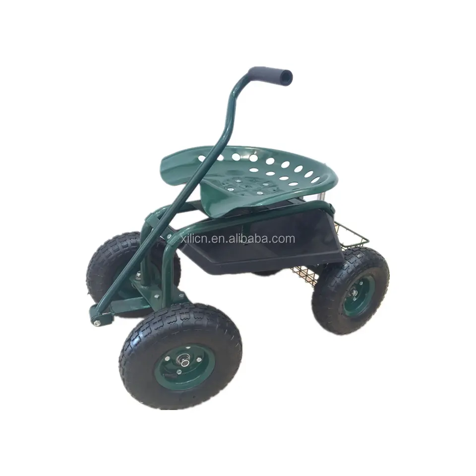 Carrello da giardino con sedile TC1854