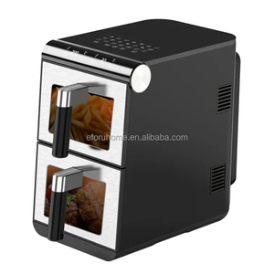 Friggitrice ad aria sana elettrica per Freidora De Aire 6L doppia zona 12L friggitrice ad aria elettrica senza olio