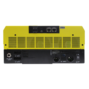Easun power inversor solar híbrido, inversor solar híbrido 5.6kw 230vac mppt 120a carregador solar pv entrada 6000w sv iv 5.6 inversor híbrido solar