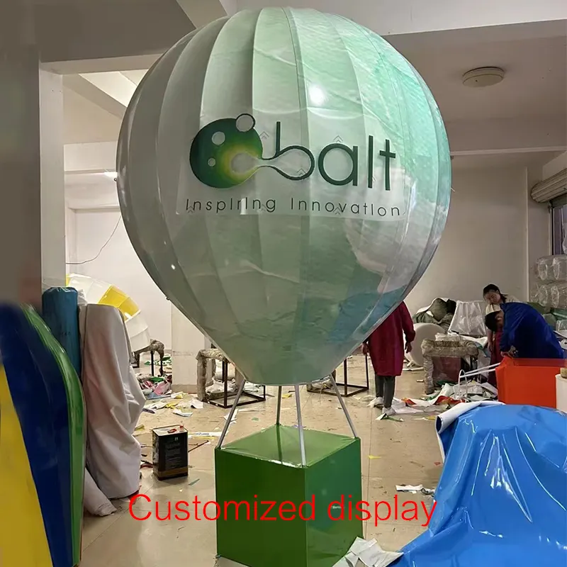 Özelleştirilebilir sıcak hava balon tatil & açık alışveriş merkezi ve iş mekan düzeni için düğün parti süslemeleri 350cm * 650cm