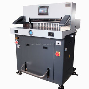 工場ギロチンペーパーカッター、自動本切断機72電気ギロチン機 - Product Image 1