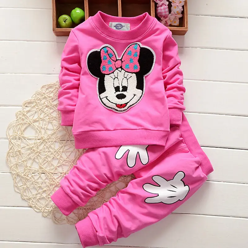 Drop shipping bambine abbigliamento per bambini primavera autunno Fashion Style neonati maschi ragazze set di abbigliamento per bambini