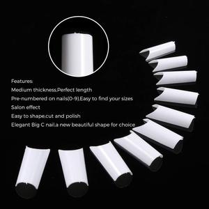 ปลายเล็บเจลนุ่มพิเศษทรงสี่เหลี่ยม10ขนาดจากโรงงาน - Product Image 1