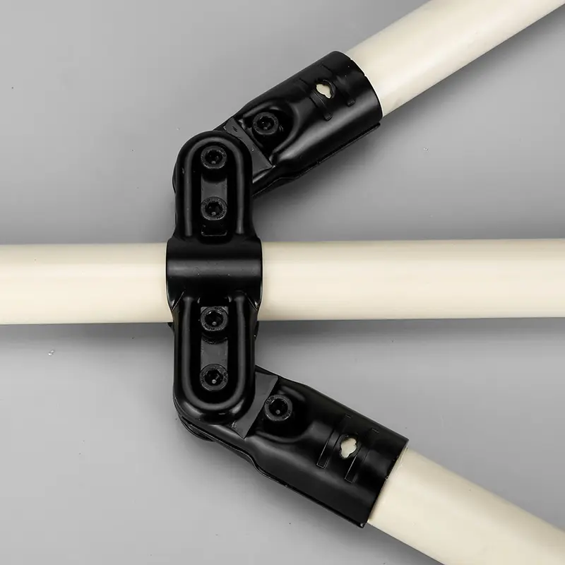 Umsatz Regal Mager rohr verbinder Lean Tube Metal Joint Lean Pipe Rack Fittings