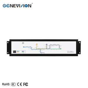 28&quot; <strong>Open</strong> <strong>Frame</strong> <strong>Display</strong> Stretched Digital Signage <strong>LCD</strong> Bar Monitor For Bus Subway - Product Image 1