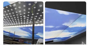 DC24V กล่องไฟ LED โมดูลขนาด4W 70*70มม. พร้อมฟิล์มยืดเพดานสะท้อนแสงกระจายแสง - Product Image 5