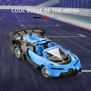 1:18 RC oyuncak arabalar simülasyon spor cabrio araba modeli yüksek hızlı kablosuz uzaktan kumanda araç far ile - Product Image 3
