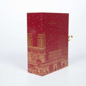 Tái chế giấy trà phiêu lưu lịch các tông hộp lưu trữ với ngăn kéo nổi Matt nhiều lớp có tính năng thân thiện với môi trường - Product Image 2