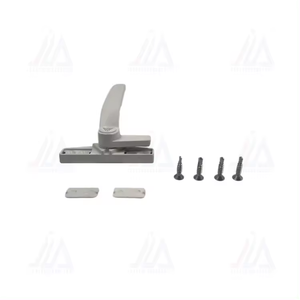 Customized Zinc Alloy European Aluminium <strong>Window</strong> Pull <strong>Handle</strong> <strong>with</strong> <strong>Lock</strong>