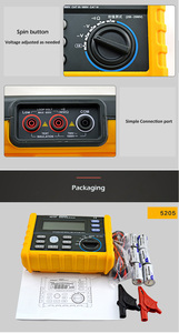 Hot Selling High Performance Intelligente Isolatieweerstand <span class=keywords><strong>Tester</strong></span> Meter - Product Image 6
