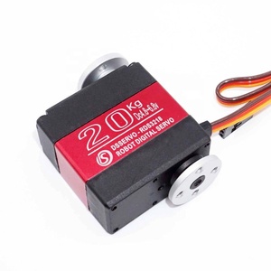 RDS3218 20KG Digital roboter für Arduino Servo Lange kurze U-Halterung mit Metall getriebe motoren für wind getriebenes Roboter boot