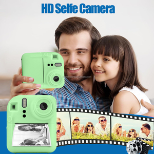 インスタント写真印刷用のカメラ、HDビデオをフィーチャーしたデジタルカメラのおもちゃのギフト、充電式、4〜12歳用 - Product Image 4