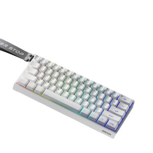 Eweadn F61 61-Key Pbt Bàn Phím Không Dây Với LED Backlit Ba-Chế Độ (Bluetooth 5.0 2.4G USB) Văn Phòng Di Động Điều Kiện Mới - Product Image 6