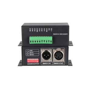24CH PWM DMX512 светодиодный декодер светодиодный пиксельный свет Декодер контроллер оптом
