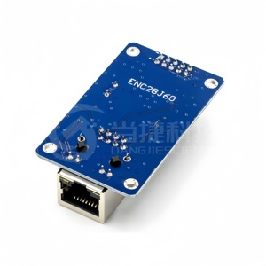 Modulo di rete ENC28J60 grande scheda scheda piccola interfaccia SPI microcontrollore Ethernet scheda di sviluppo modulo di supporto