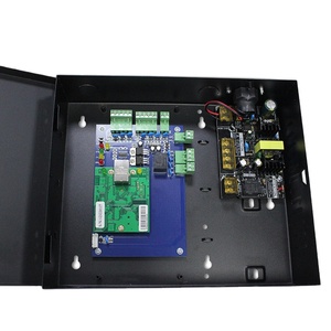 TCP/IP-Mehrtür-Zugangs kontroll system Gesichts finger abdrucker kennung WEB Access Controller Board OEM-Logo-Anpassung