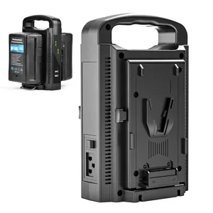 Herhangi bir V tipi pil şarj etmek için uygun DC BP-2CH V güç çıkışı ile pil şarj cihazı çift kanallı v-mount/v-lock 16.5 - Product Image 2