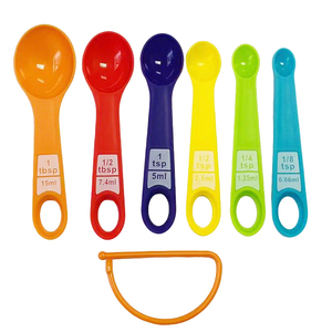 Hộ gia đình nhà bếp Baking phụ kiện nhựa 12 cái đo cup Đo muỗng Bộ - Product Image 5