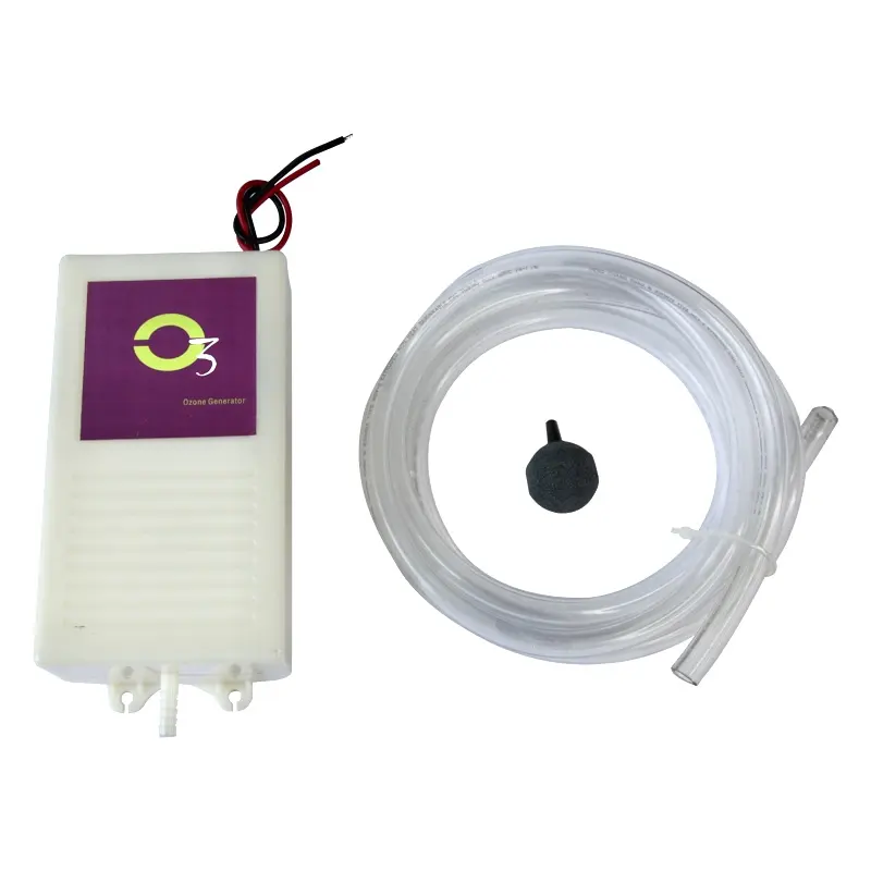Generador de ozono de lavandería de alto rendimiento con bomba de aire, minimáquina portátil de tratamiento de agua