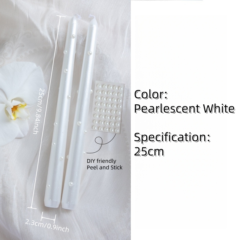 Blanc nacré 25cm