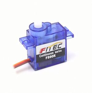 Прямая Продажа с фабрики FEETECH FS90R Micro Mni 360 градусов непрерывное вращение 9 г RC сервопривод для Rc автомобиля игрушечный робот - Product Image 1