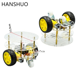 Evitamento tracking Motor Smart Robot Car Chassis Kit Speed Encoder Battery Box 2WD modulo ad ultrasuoni per Arduino UNO R3 kit