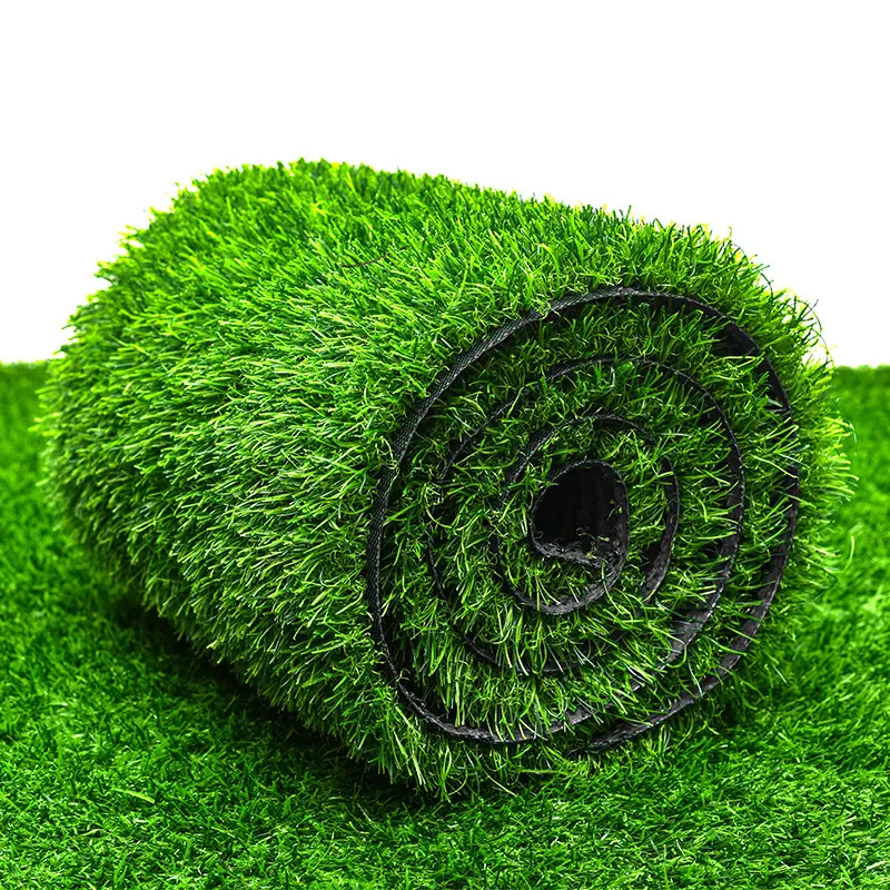 S02460 High quality scenery pro-environment synthetic turf grass roll 40mm artificial grass for market terrace balcony decorate