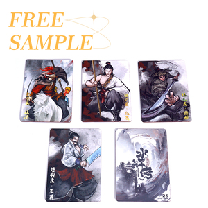 アニメキャラクターコレクションゲームカードカスタムロゴ印刷サービスフラッシュカード/教育カード - Product Image 5