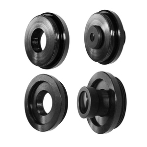 2 adet/grup Metal M12/C M12/CS Lens montaj adaptörü çinko alaşım C montaj adaptörü dönüştürücü yüzük (M12-C-CS) güvenlik için güvenlik kamerası - Product Image 3
