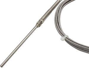 M6螺纹型J K T S E热电偶温度传感器，带2m延长线，适用于高温应用 - Product Image 5