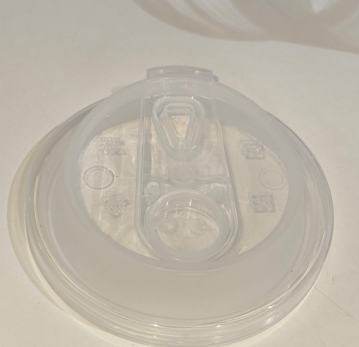Couvercle transparent