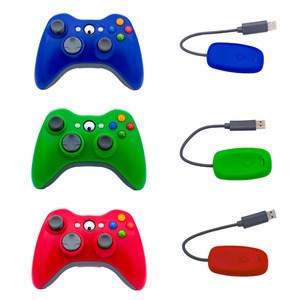 For <strong>Xboxes</strong> <strong>360</strong> 2.4G Wireless Controller With PC Receiver Gamepad for <strong>Xboxes</strong> <strong>360</strong> Joystick Controle Manette - Product Image 3