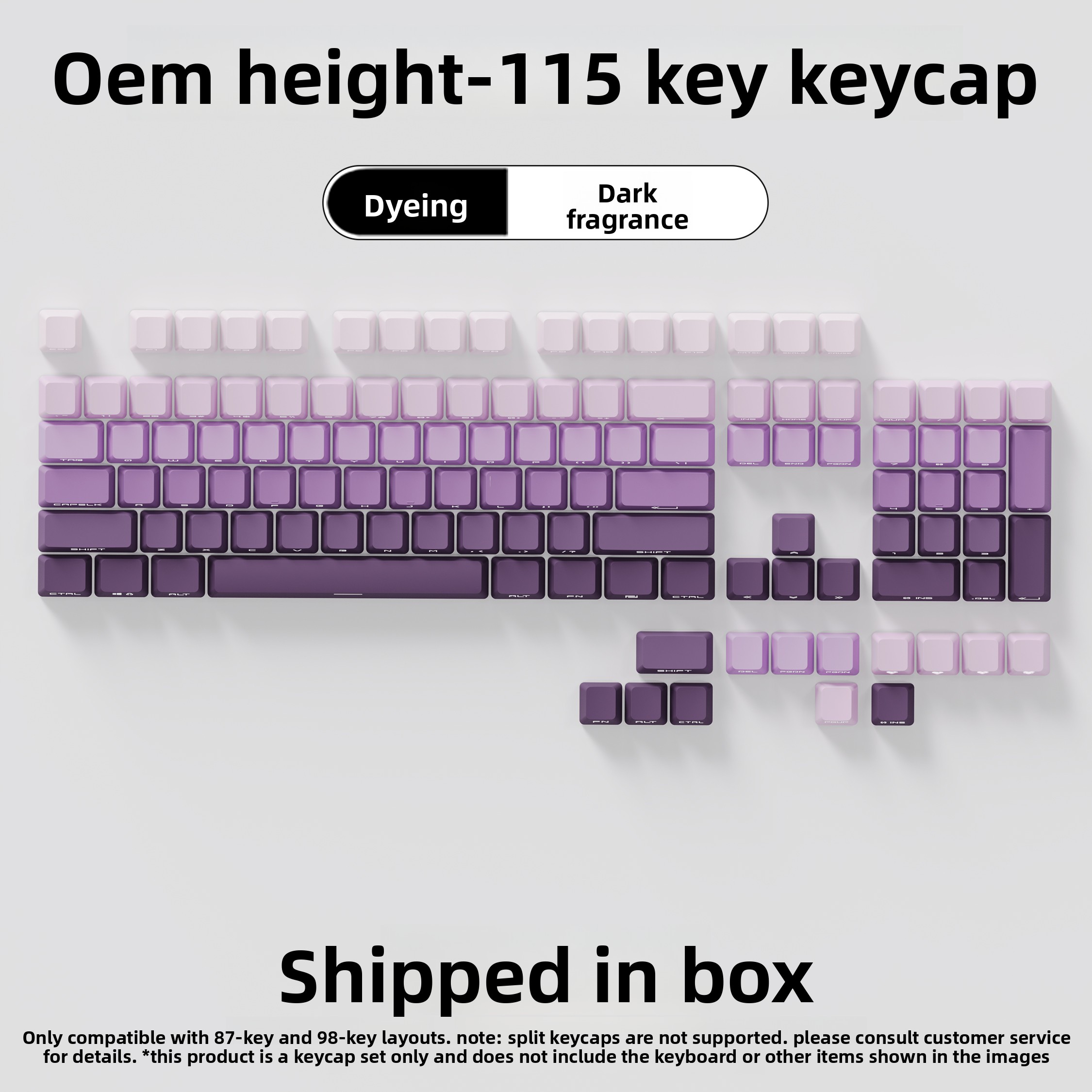 Dark Fragrance - Keycaps