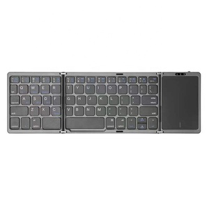 2024 nuevo teclado Tri plegable Bluetooth teclado plegable ecológico teclado inalámbrico plegable con panel táctil - Product Image 3