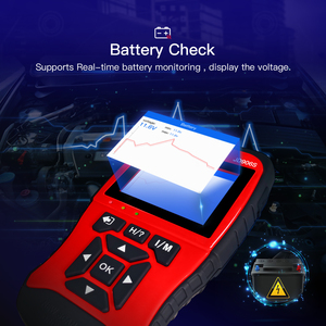 JDiag JD906S lettore di codici di nuova generazione strumenti di diagnostica automatica OBD2 strumento di scansione con I/M modalità di prontezza 6, modalità 8 - Product Image 5