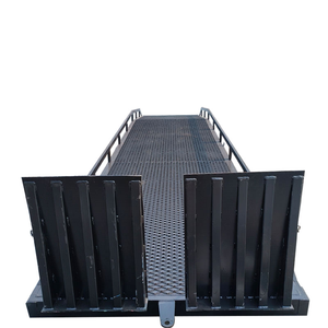 Puente de acoplamiento móvil de 8 toneladas, 10 toneladas, 12 toneladas, puente de acoplamiento de descarga hidráulica, montacargas, plataformas elevadoras de carga y descarga - Product Image 1