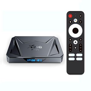X96Q Pro + กล่องสมาร์ททีวี2025พร้อมแอนดรอยด์14.0 Quad Core Processor 8K HD ความละเอียด2พอร์ต USB WiFi 6รองรับ2.4 ghz/ 5GHz - Product Image 1