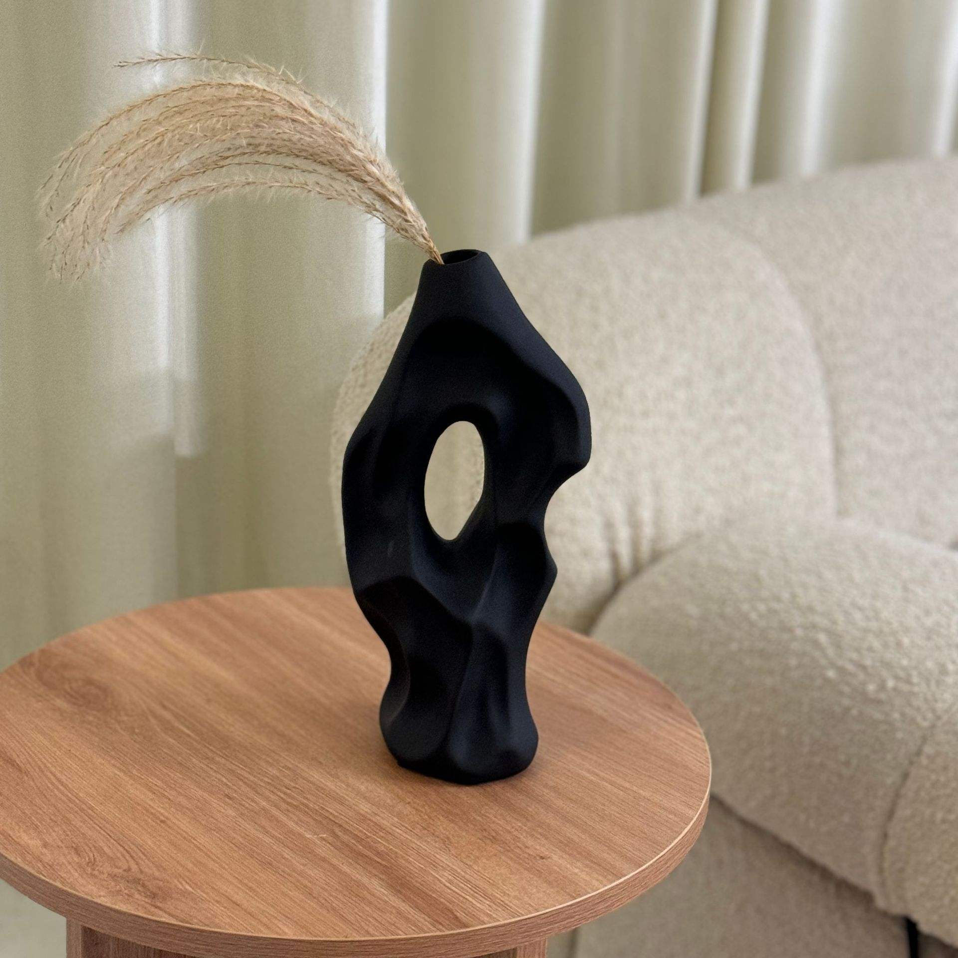 Black Small Size Tree Head: 27cm High (Suitable for Desktop, Wat