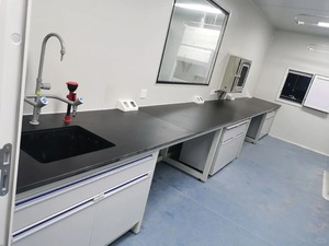Meja Kerja Laboratorium Ukuran Khusus Stainless Steel/Baja Kayu Meja Laboratorium OEM ODM Perabot Laboratorium untuk Laboratorium Khusus - Product Image 4