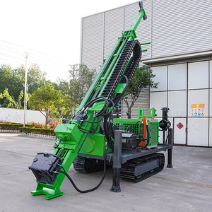 1000m cọc thiết bị khí nén đống búa năng lượng mặt trời rammer t bài lái xe - Product Image 4