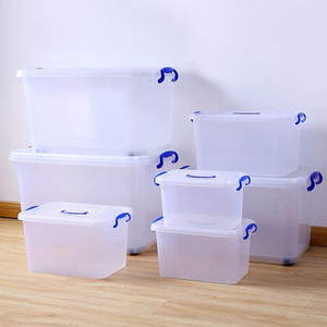 プラスチック製収納ボックス超大型透明 - Product Image 2