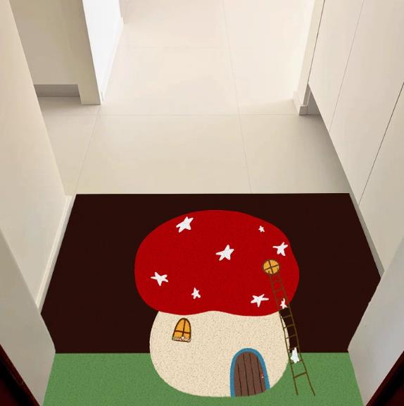 A red mushroom