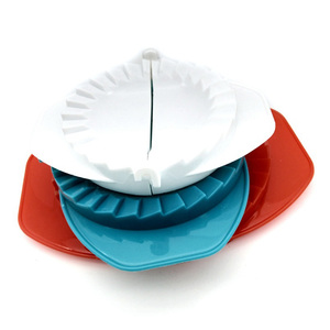 キチェンツール調理PPプラスチック餃子ラッパーモールド3ピースセットパイモールドヌードルプレス機 - Product Image 1
