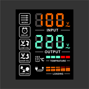 ビッグパワーSVCシリーズ15KVA 20KVA 30KVA単相AC 220V電圧レギュレータ/スタビライザーAVRサーボタイプ。 - Product Image 3
