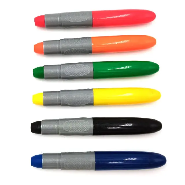 Pastelli confezione in plastica scatola da 12 colori pittura arte per bambini pastelli colorati