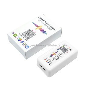 Controlador de música WiFi SPI LC1000A LC2000B, tira de luz de píxeles digitales LED RGB, Control de pantalla, micrófono incorporado - Product Image 3