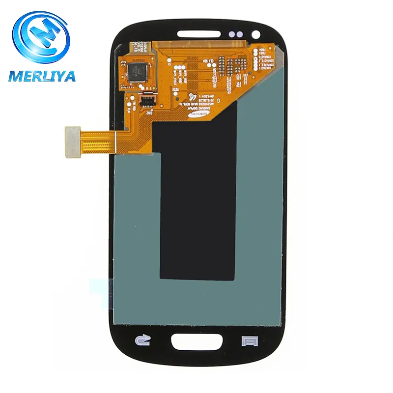 Toptan Samsung Galaxy S3 Mini ekran için dokunmatik ekran ile komple Samsung Lcd S3 Mini i8190 Lcd ekran